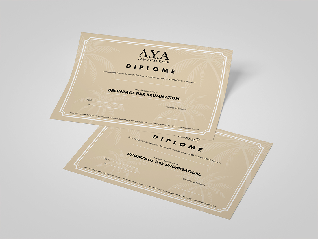 A.Y.A Notre Kit de démarrage Spray Tan est offert à chaque stagiaire pour réussir ses prestations de bronzage par brumisation en institut ou à domicile. Il inclut la lotion Spray Tan Medium pour obtenir le bronzage caramel que les clientes adorent !